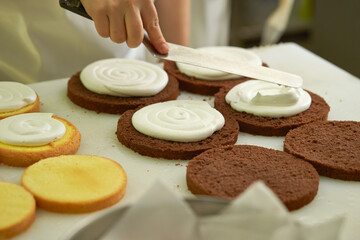 Homemade Fresh Cream Cake Making