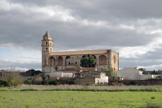 Islas Balears, Mallorca, Petra, Pfarrkirche Iglesia de Sant Pere