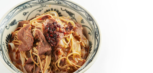 Spicy vegetable stir fried noodles