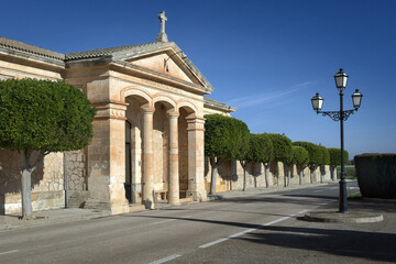 Fototapeta premium Portal des Friedhofes von Santa Margalida, Mallorca
