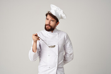male chef cooking kitchen job restaurant industry