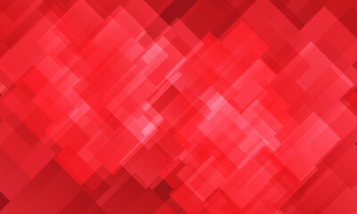 Abstract red tone mosaic pattern design futuristic background vector