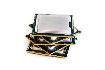 CPU Central processing unit, the main piece of computer hardware