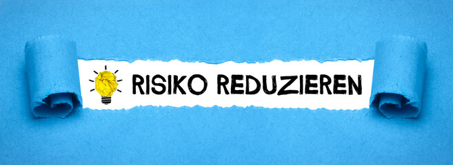 Risiko reduzieren
