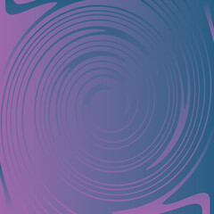 Purple spiral abstract colors. The colors are a gradient of purple and blue.