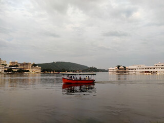 boat on the river
