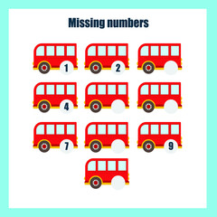 Mini games collections with cars for development. I spy. Maze. Sudoku. Colorful vector illustration in flat style.