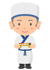 寿司職人　板前