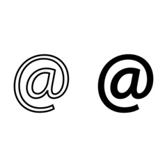 Email symbol icon