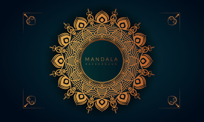 luxury mandala background design template