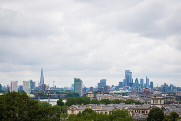 Fototapeta na wymiar London skyscrapers