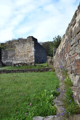 ancient ruin Isenberg in Hattingen, Ruhrgebiet