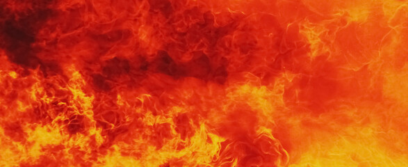 Background of fire. Symbol of hell and eternal torment