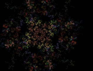 Imaginatory fractal background abstract Image