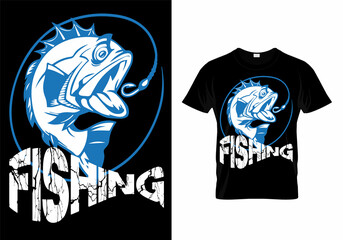 Fishing Unique and Nice T-shirt Design