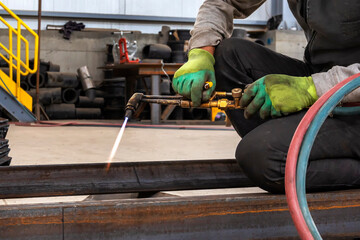 Welding, or gas welding in the U.S. and oxy-fuel cutting are processes that use fuel gases and...
