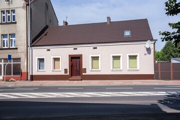 Houses and streets of Old Europe, traditional architecture.