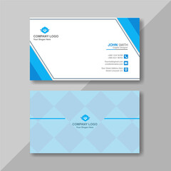 Corporate Bluer business card template