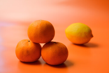 orange lemon horizontal wallpaper hd