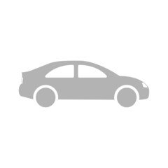 car icon on a white background, vector illustration