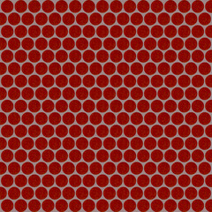 Red dots geometric seamless pattern watercolor decorative