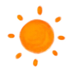 Sun symbol drawing