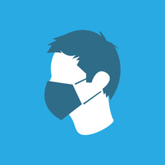 concept of measuring body temperature, virus protection, vector illustration