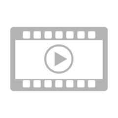 Video player bar icon,template for your design for web site and app