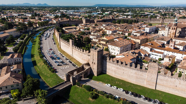 Cittadella: walled city in the Veneto region