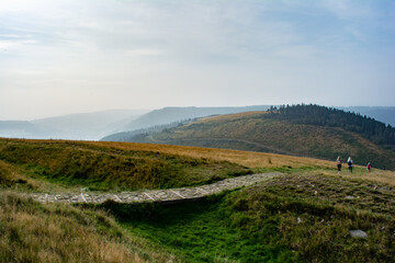 Naklejka premium Twmbarlwm Stone Path