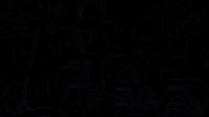 Abstract dollar sign grunge texture background image.