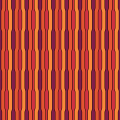 Seamless pattern. Lines background. Geometric illustration. Linear ornament. Stripes motif. Pinstripe image. Ethnic backdrop. Tribal wallpaper. Geometrical textile print. Digital paper. Vector artwork