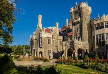 Casa loma museum Toronto. Beautiful old castle