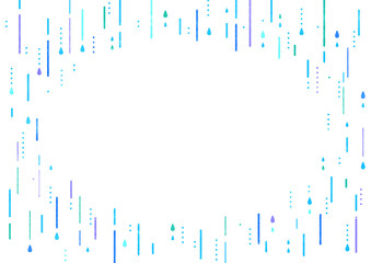 雨フレーム 横長