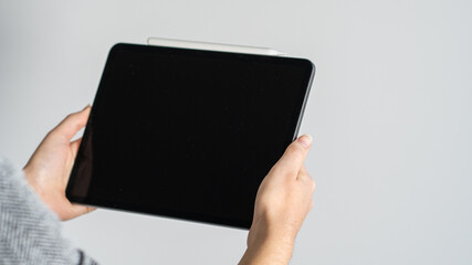 Working on Tablet