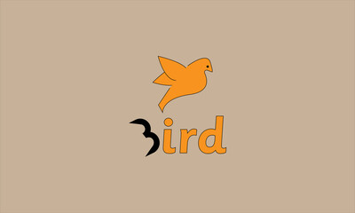 Bird minimal logo
