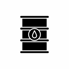 Oil Barrel icon in vector. Logotype