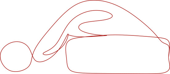 Winter holidays decoration vector linear illustrations set. Christmas season symbols. Black and red contour icons pack on white background. Snowflake, present isolated cliparts. New Year festive decor