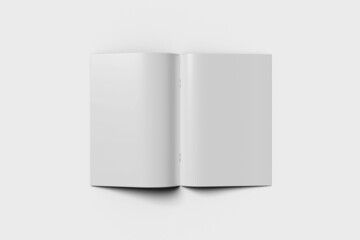 Cataloh brosul and plain white color