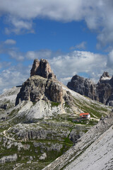 Dolomite mountain in Italy