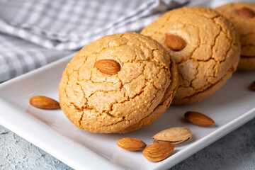 Turkish Almond Cookies, Turkish name; Acibadem Kurabiyesi