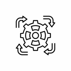 Reuse icon in vector. Logotype