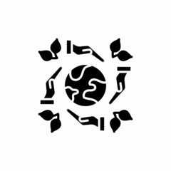 Obraz premium Love Planet icon in vector. Logotype