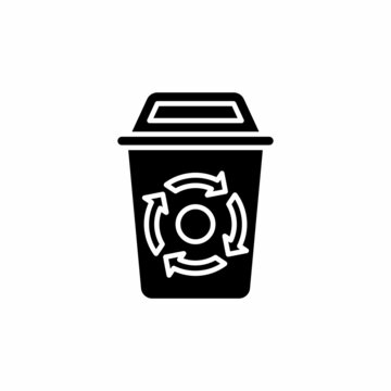 Waste Reduction icon in vector. Logotype