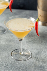 Boozy Refreshing Spicy Fifty Cocktail
