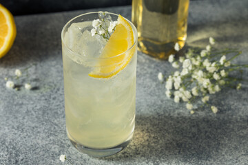 Cold Refreshing Elderflower Drink