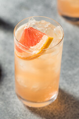 Boozy Refreshing Gin Radler Cocktail