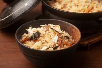 焼き鯖の炊き込みご飯