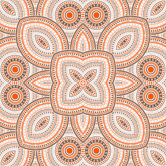 Fine moroccan zellige tile seamless ornament. Ethnic structure vector swatch. Wrap print design. Traditional moroccan zellige tilework endless pattern. Line art graphic background.