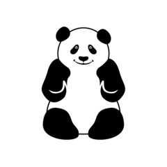 Panda Logo design vector template.